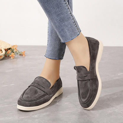 Women’s Penny Loafers – Comfortable Walking Shoes with Supportive Sole
