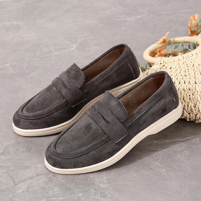Women’s Penny Loafers – Comfortable Walking Shoes with Supportive Sole