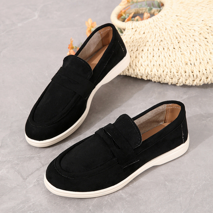 Women’s Penny Loafers – Comfortable Walking Shoes with Supportive Sole