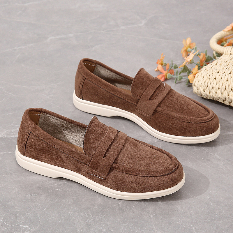 Women’s Penny Loafers – Comfortable Walking Shoes with Supportive Sole